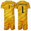 Kroatien Dominik Livakovic #1 Torwart Heimtrikot EM 2024 Kurzarm (+ kurze hosen)